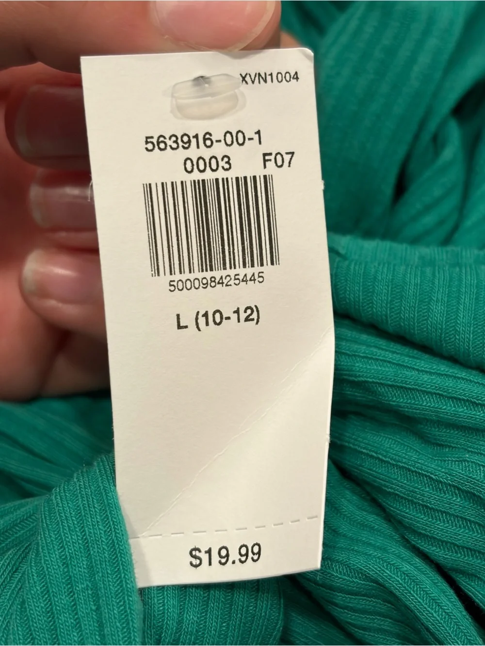 Old Navy Emerald Green Tiered Tank Dress